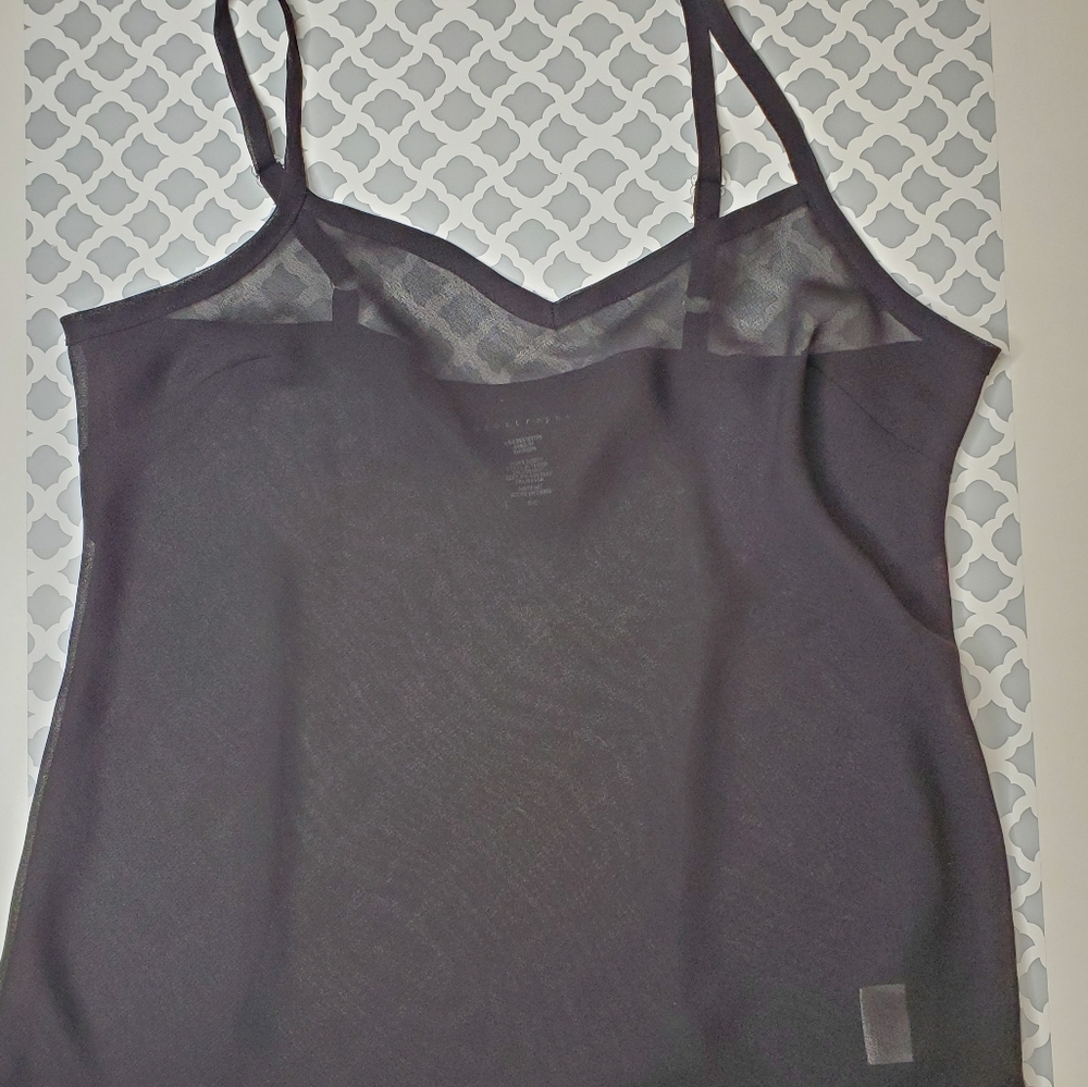 Black Transparent Camisole
